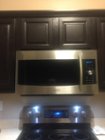 Best Buy: Samsung 1.7 Cu. Ft. SLIM FRY Over-the-Range Convection Microwave  Stainless steel MC17F808KDT