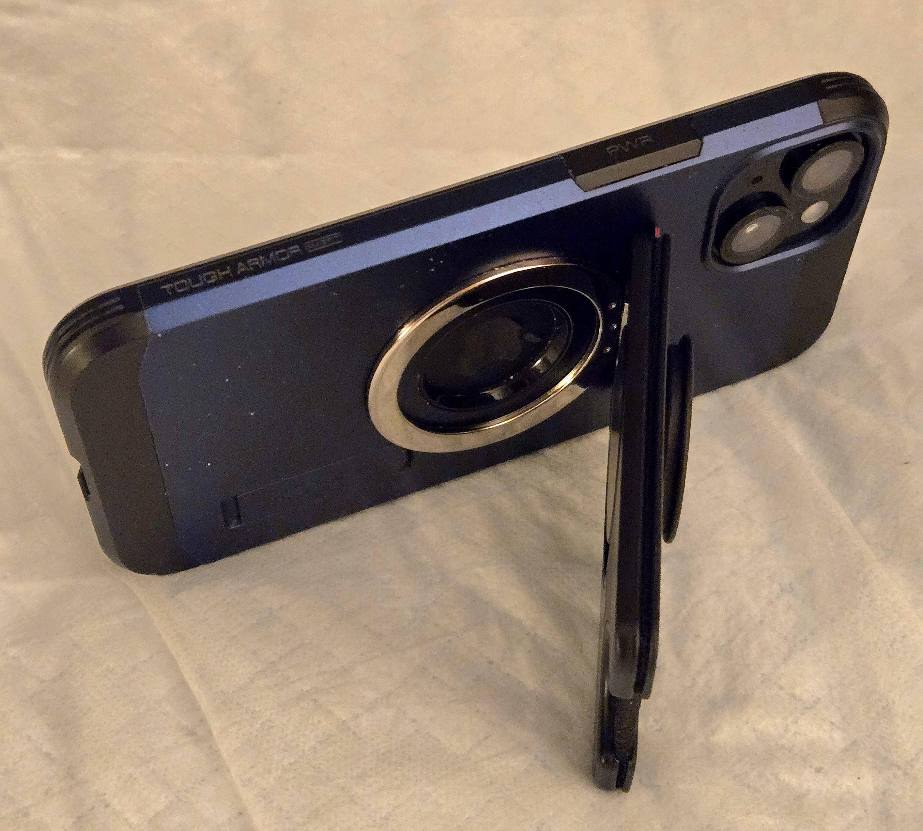 The Popsocket can also be flipped open horizontally for viewing movies., click to load a larger version