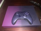 Xbox One S 1TB Console Fortnite Battle Royale Special Edition Bundle Purple  New Open Box (Mexico) - New Open Retail or Brown Box