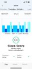 1st Sleep score of 100!, click to load a larger version