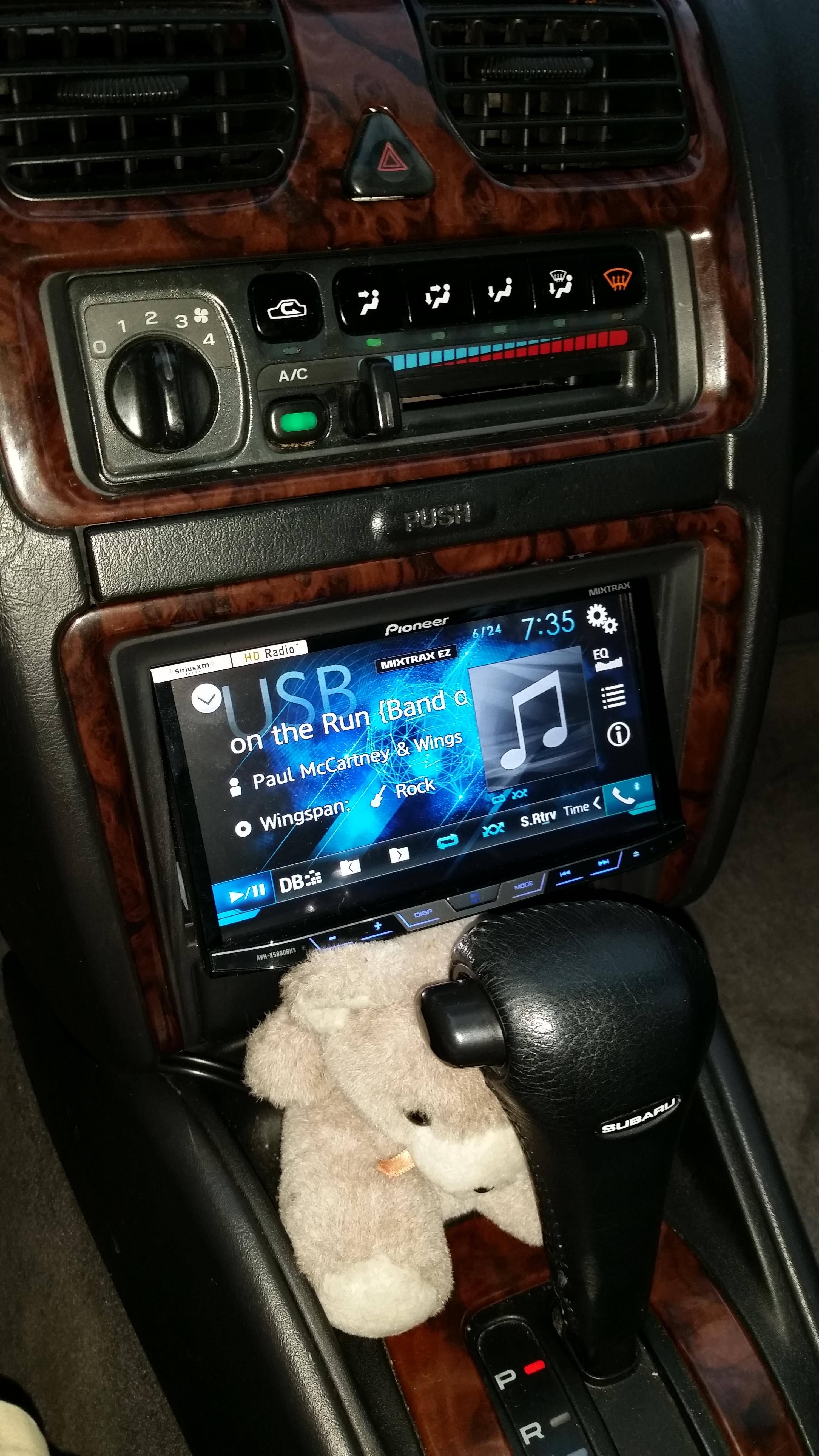 Display tilting out at base, click to load a larger version