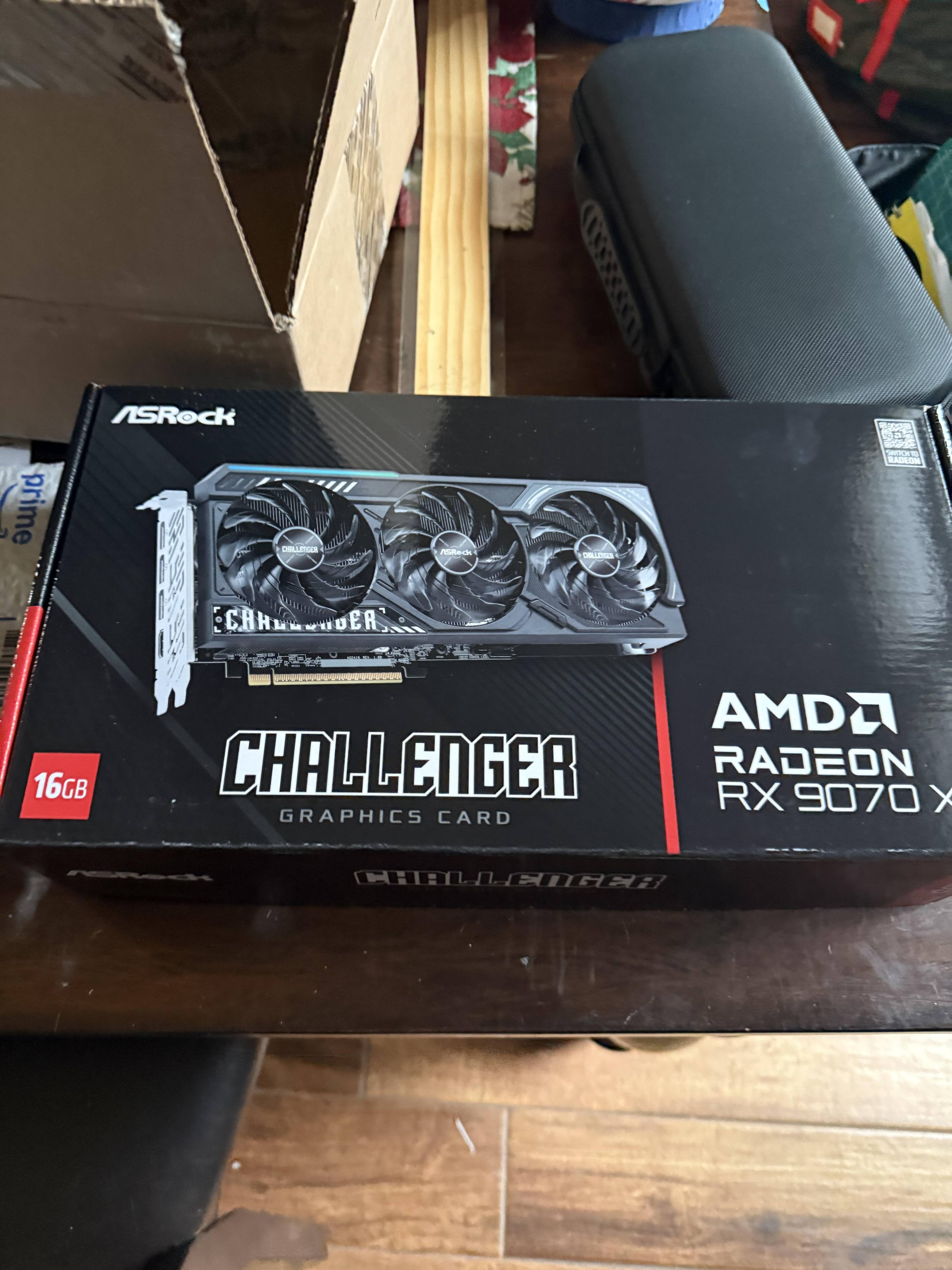 ASRock Challenger Radeon RX 9070 XT 16GB GDDR6 PCI Express 5.0 x16