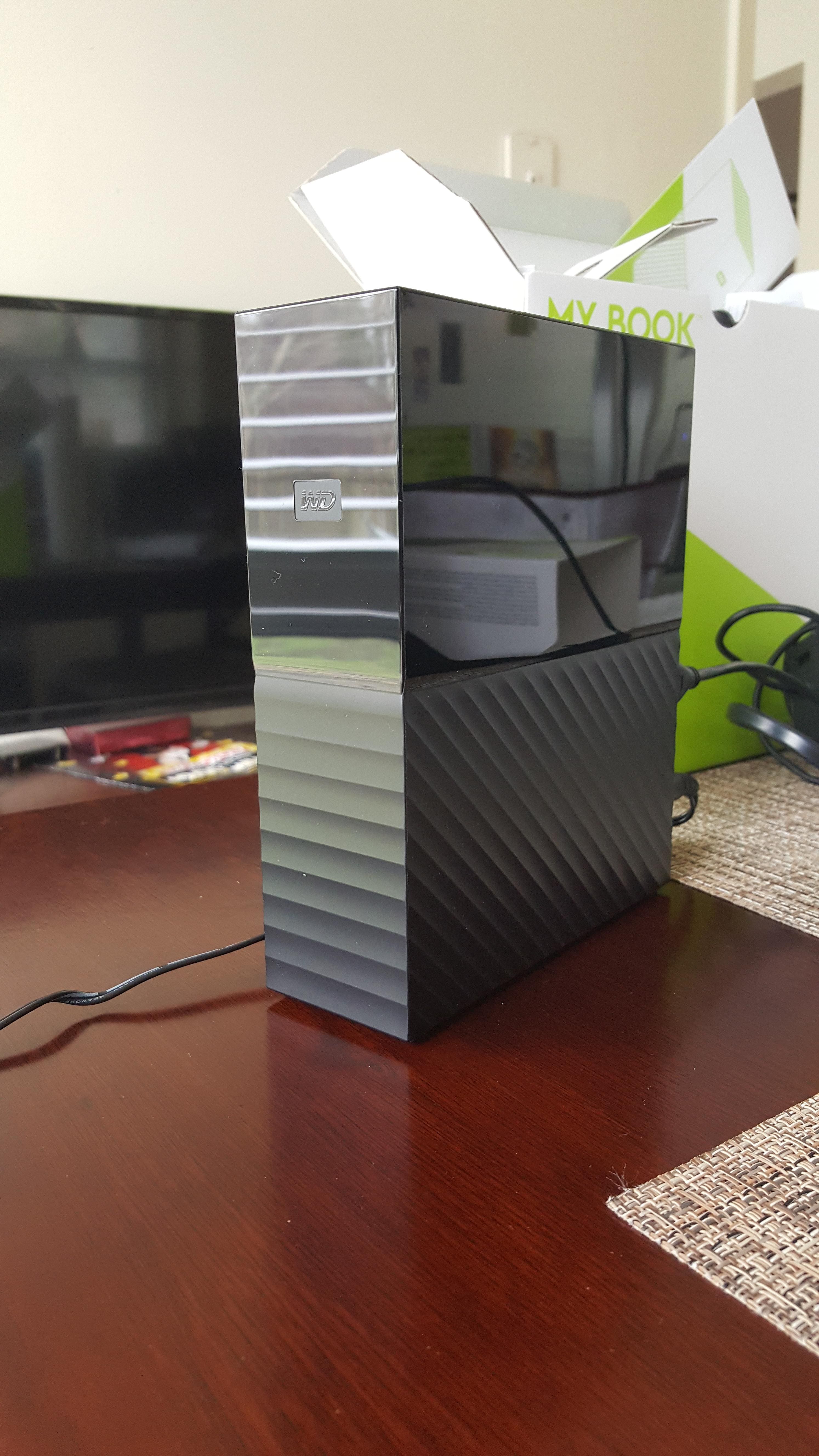 WD My Book 4TB External USB 3.0 Hard Drive Black WDBBGB0040HBK