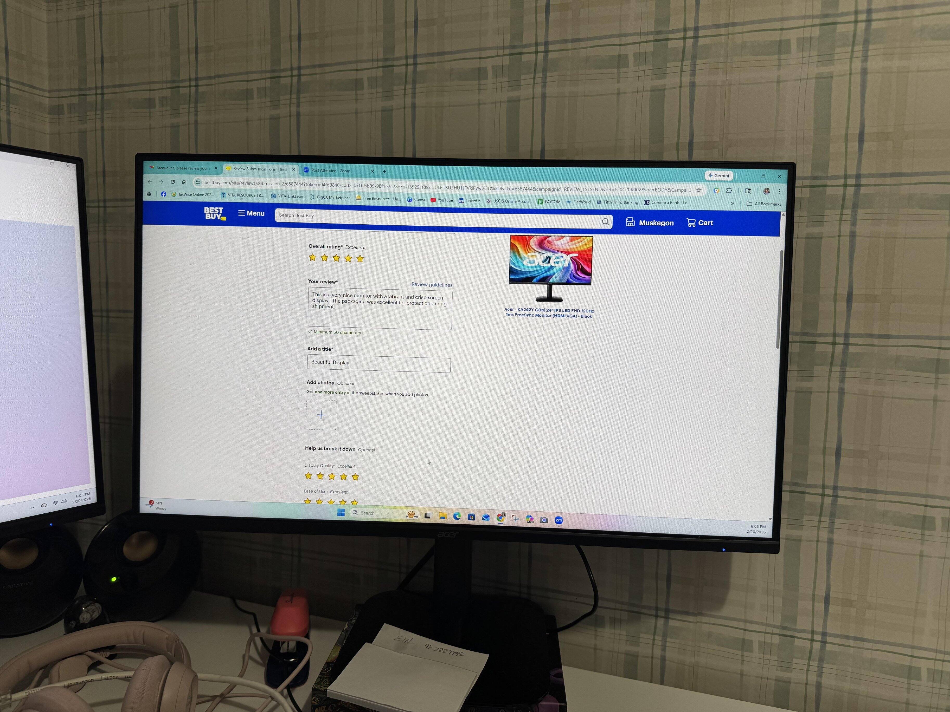 Customer provided image, click to load a larger version