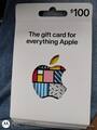 Apple Gift Card, $25