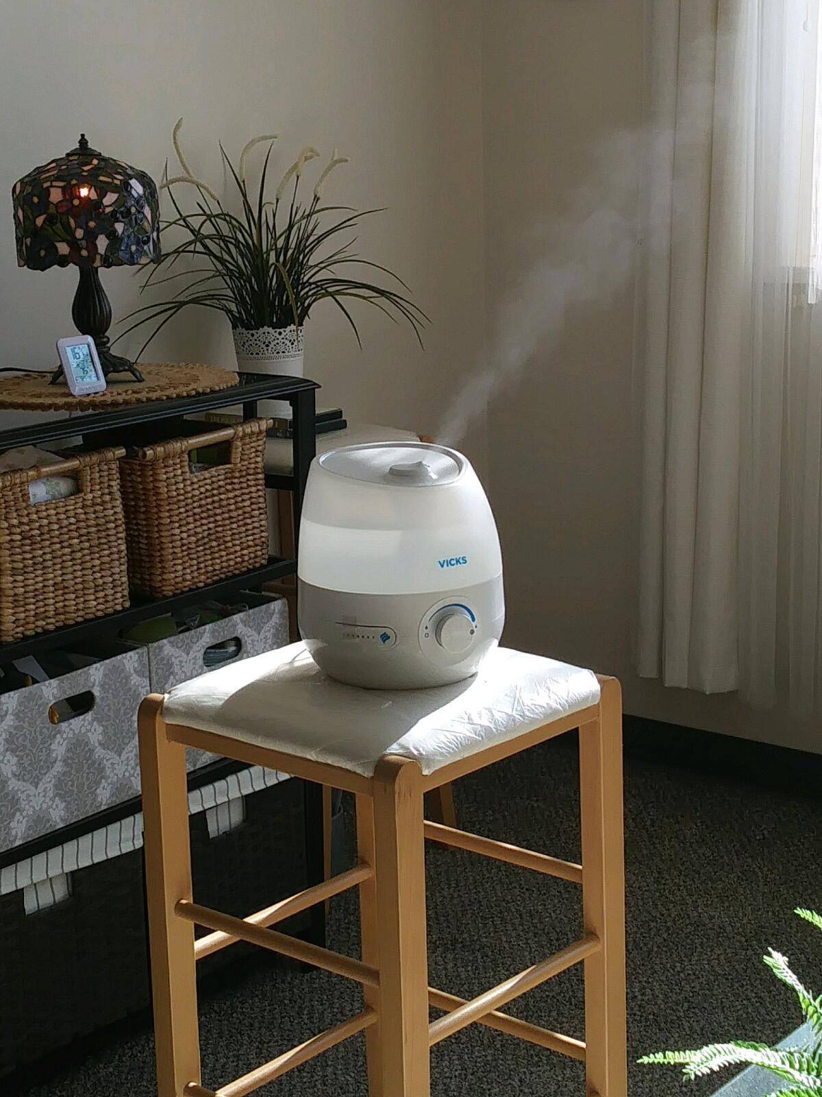 Mini Filter Free Cool Mist Humidifier, Small Room – Variable