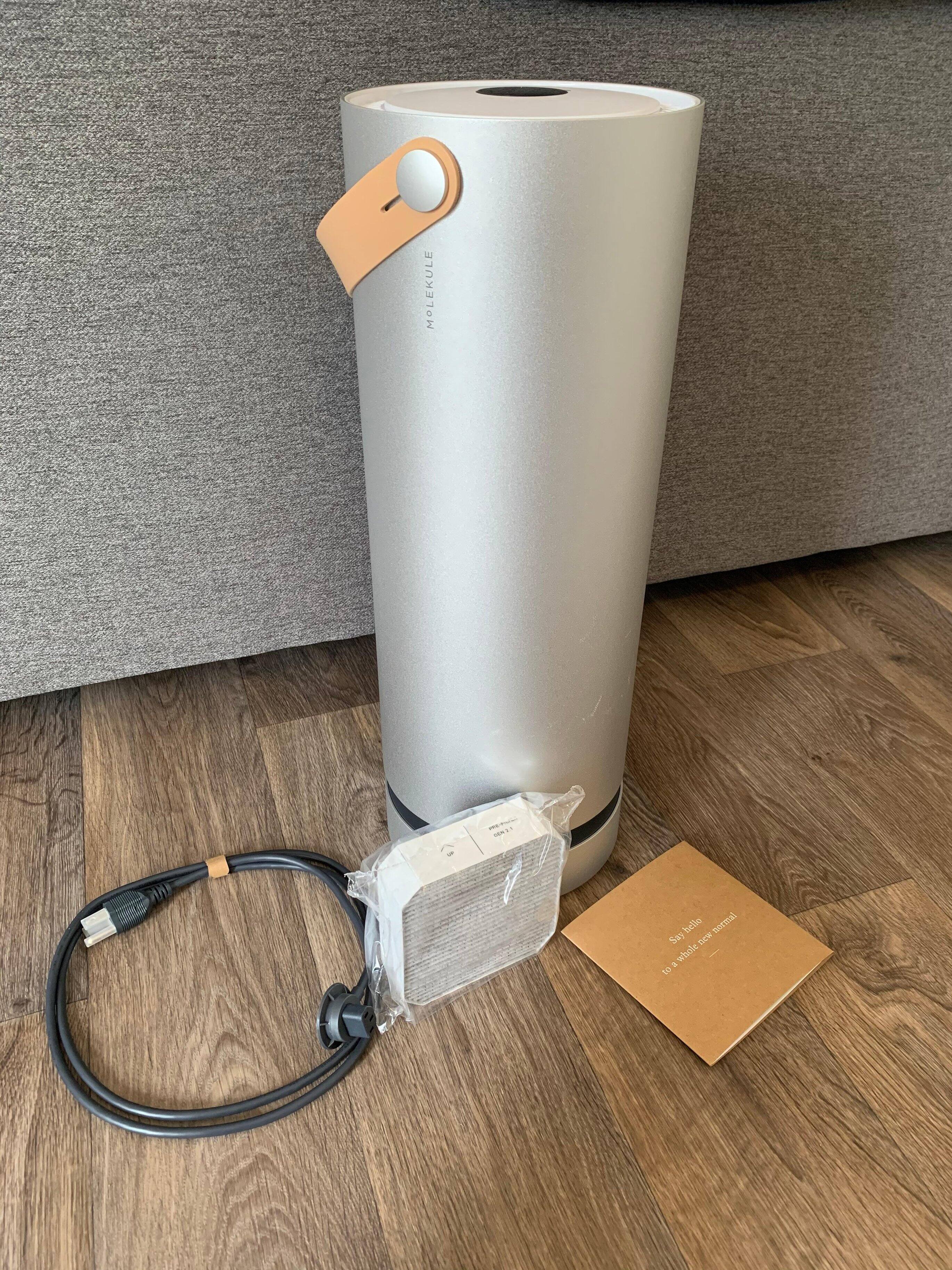 Molekule without the sleeve, click to load a larger version