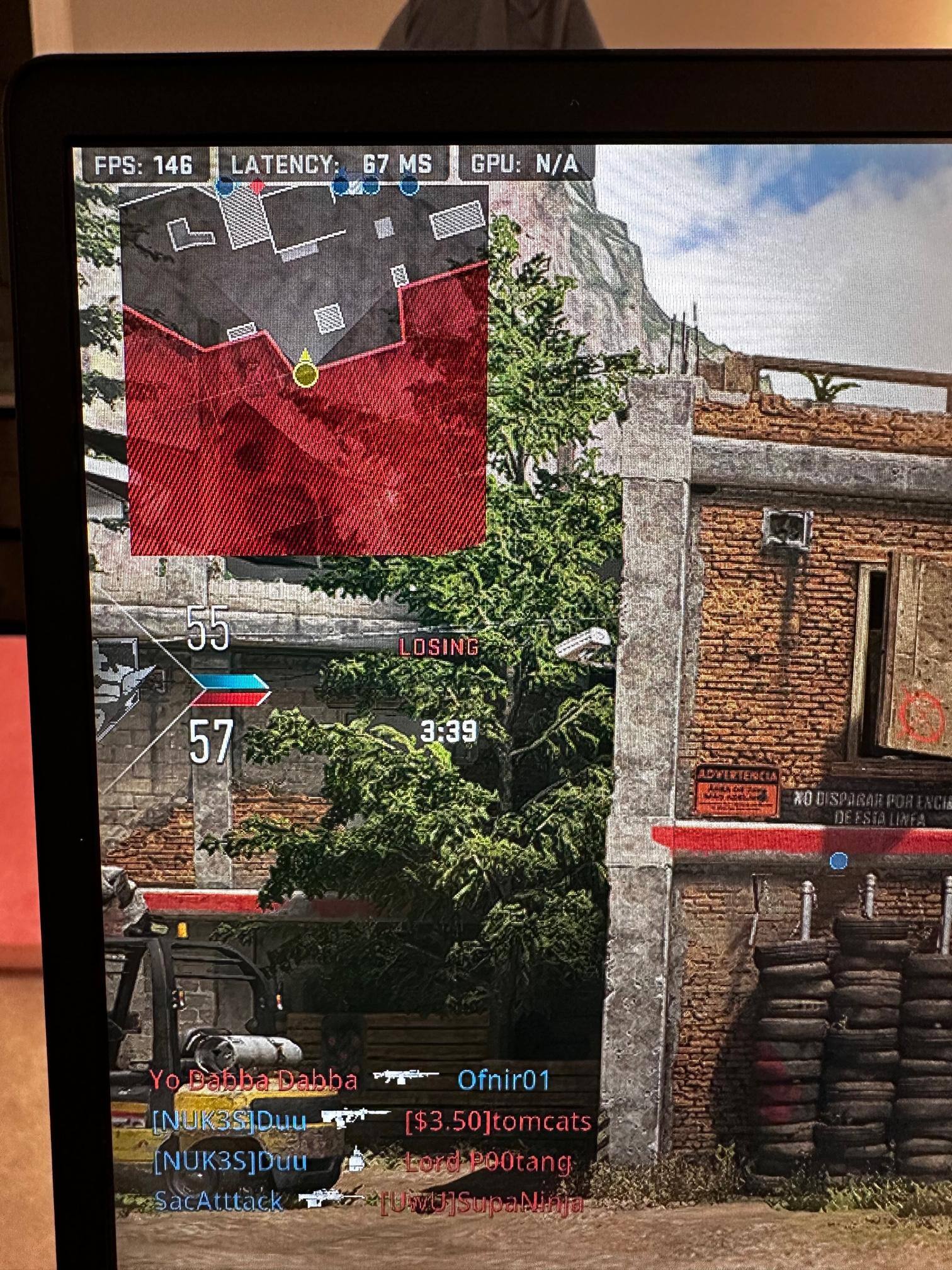 Default settings , which is Normal to Low, at 1080p, Warzone was definitely playable with room to spare for increasing graphics quality., click to load a larger version