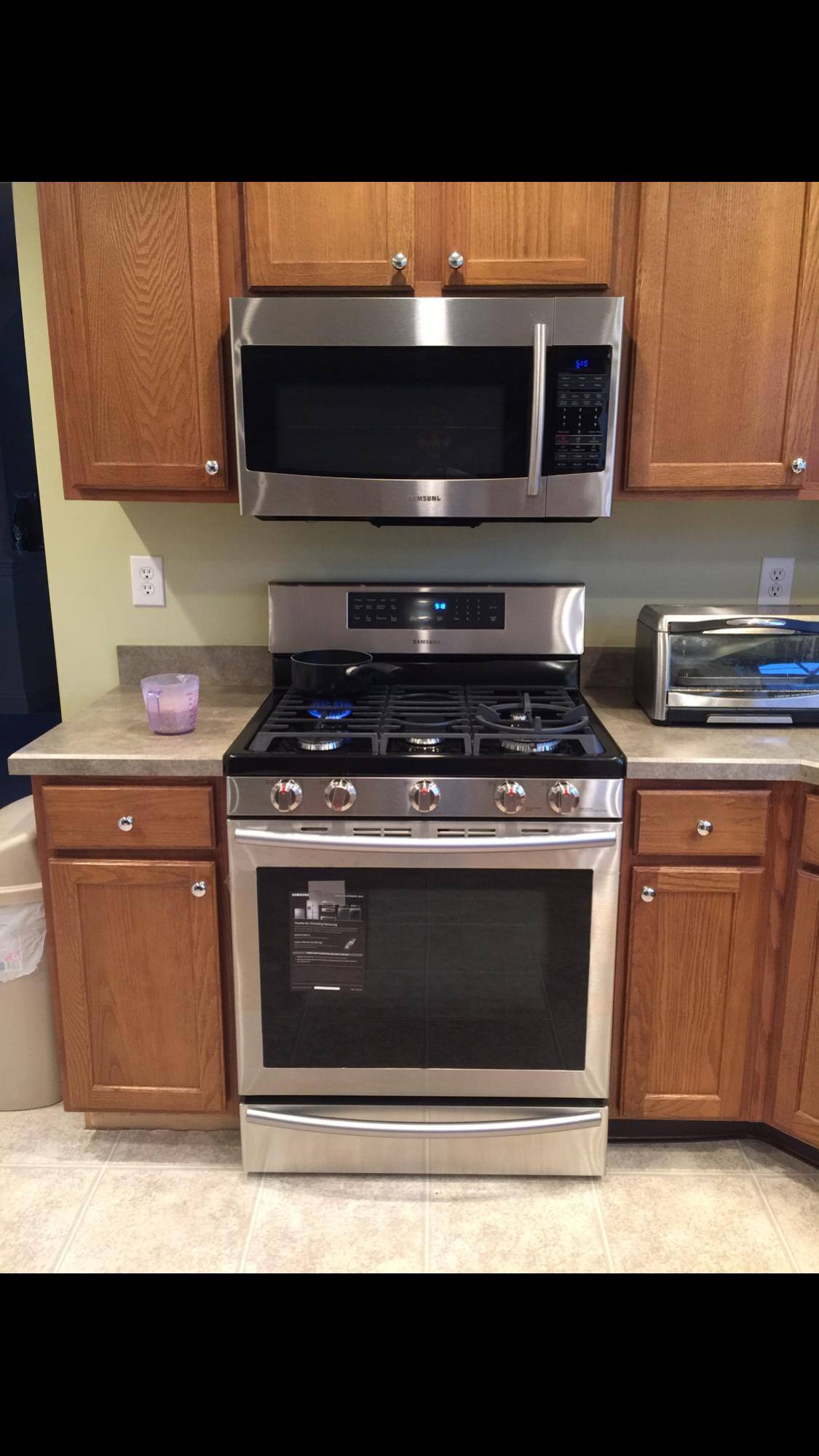 WooHoo can't wait to stain my cabinets, click to load a larger version