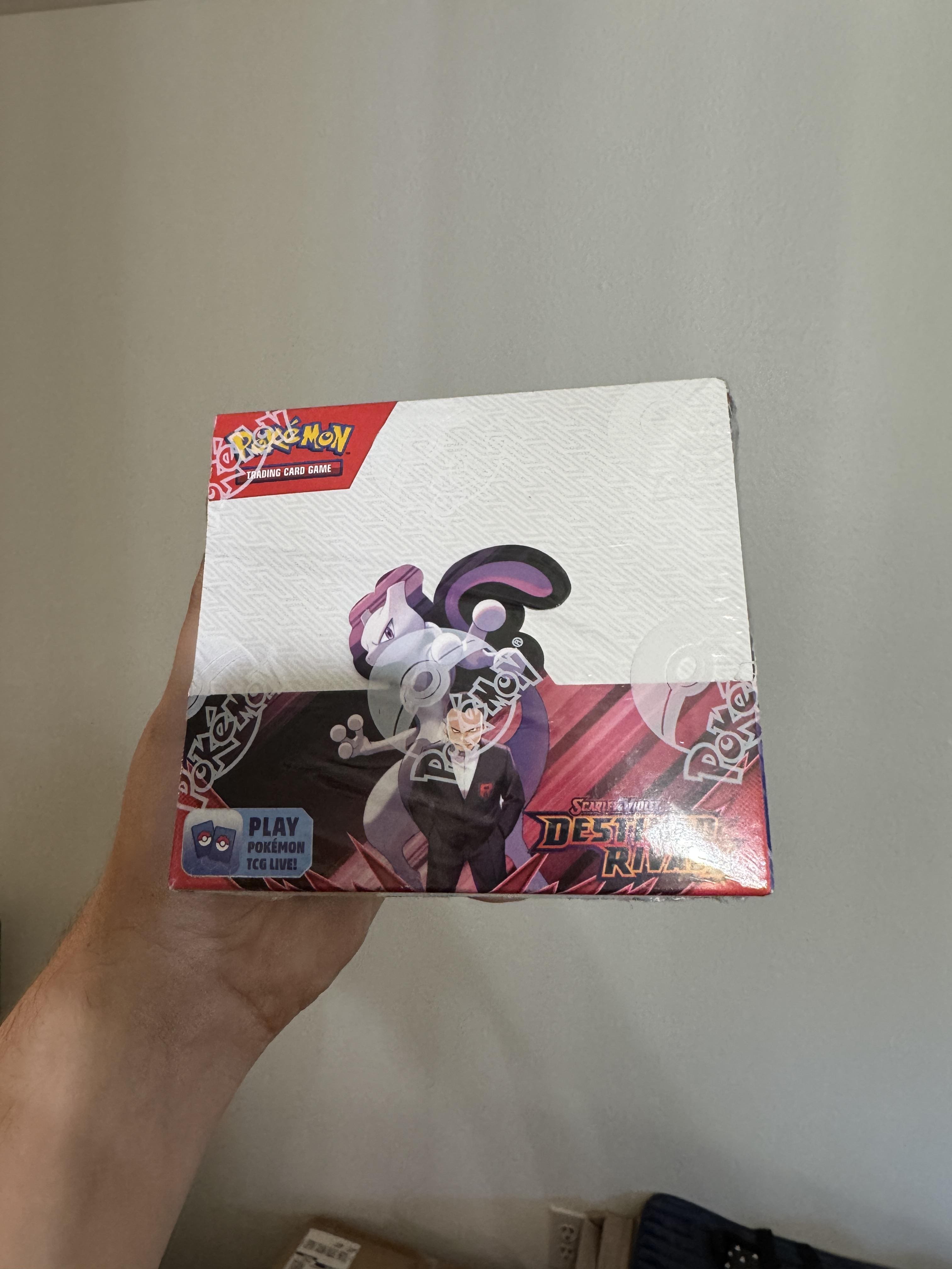 pokemon rival destinies booster box Amazon.com: Pokemon TCG: Scarlet & Violet - Destined Rivals Booster Display  Box main image 0