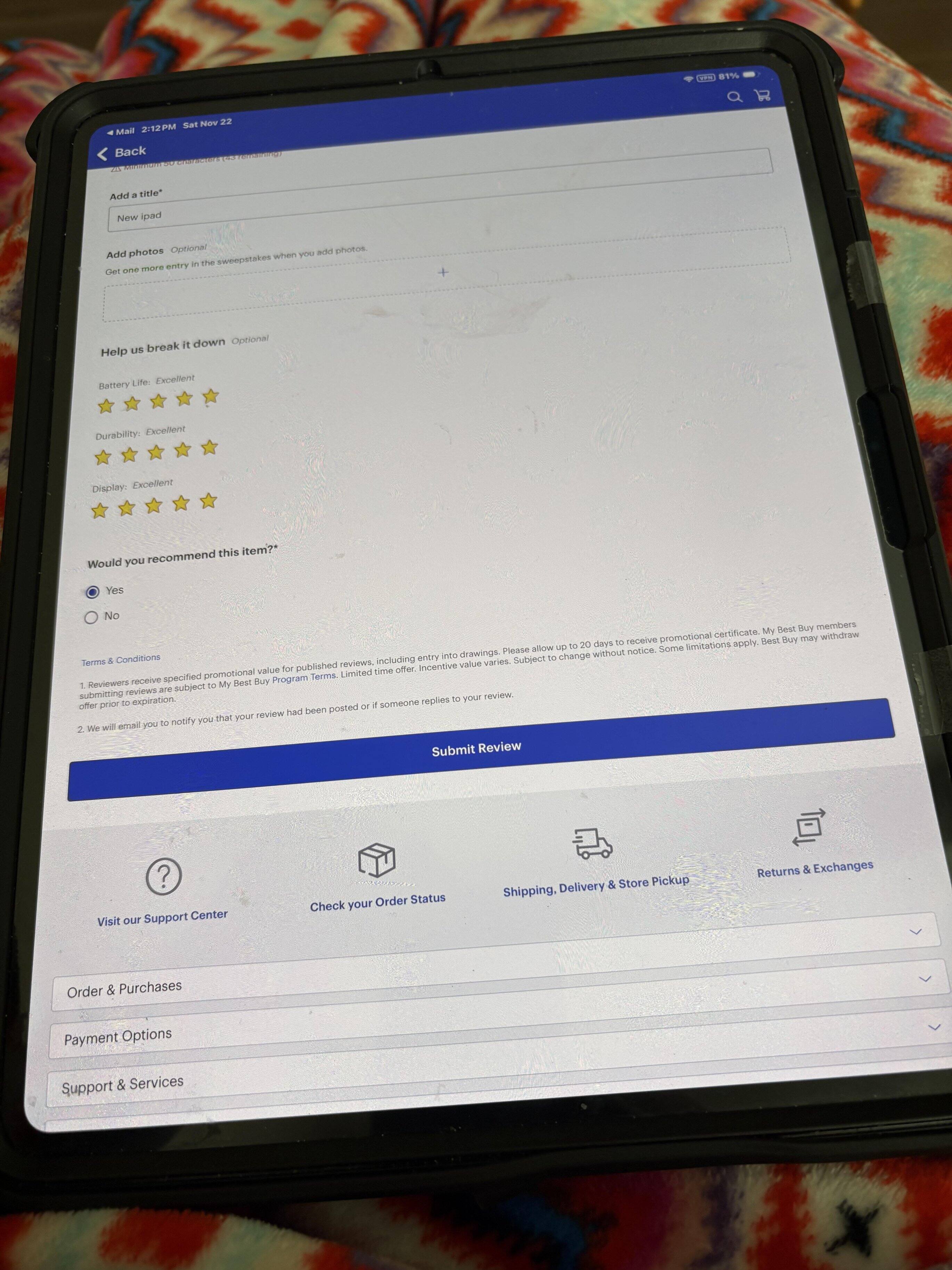 Customer provided image, click to load a larger version