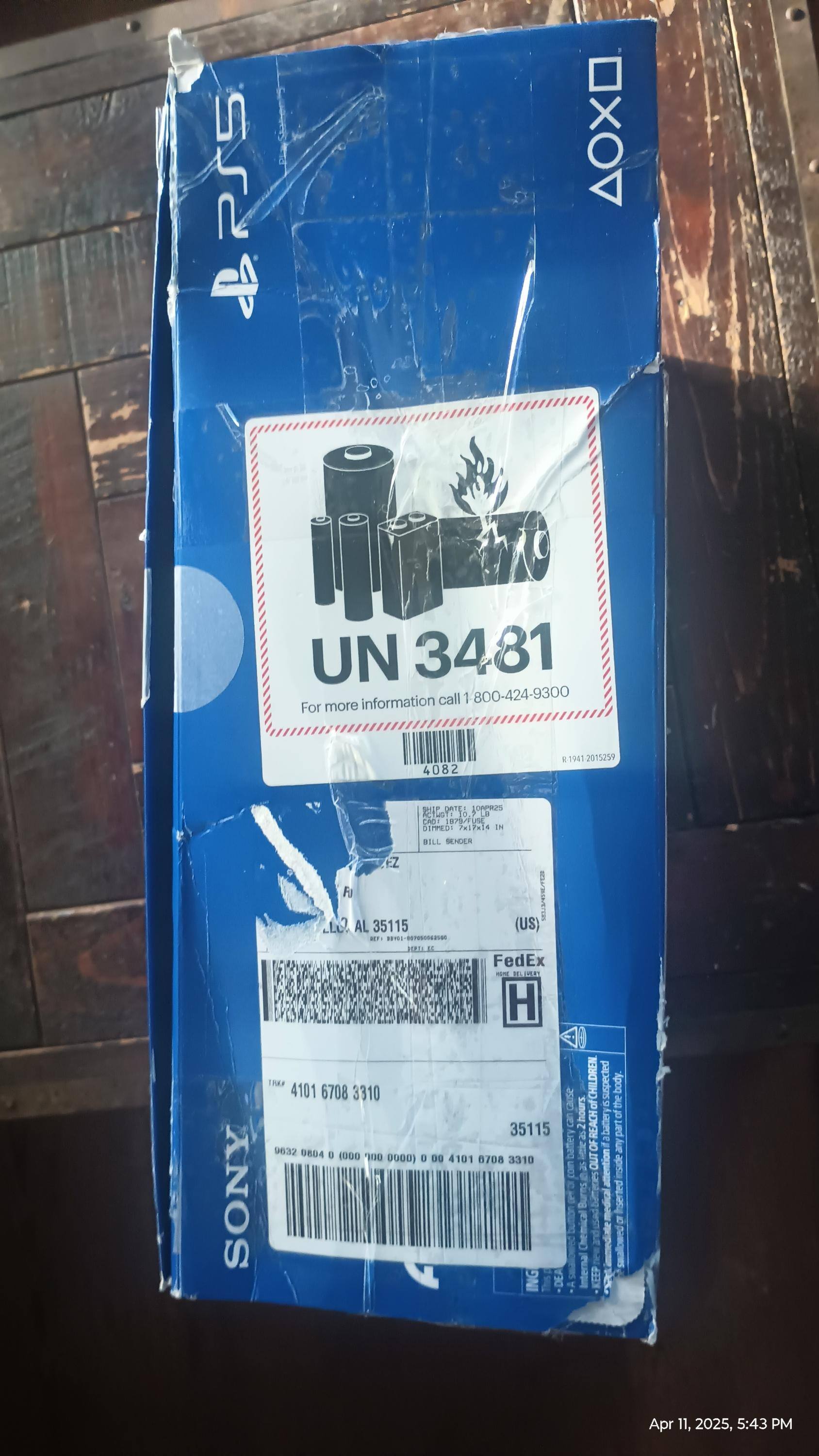 Customer provided, click to load a larger version