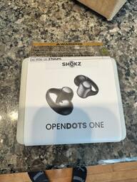 shokz opendots one グレー Shokz OpenDots ONE Open Ear True Wireless Earbuds Gray E310