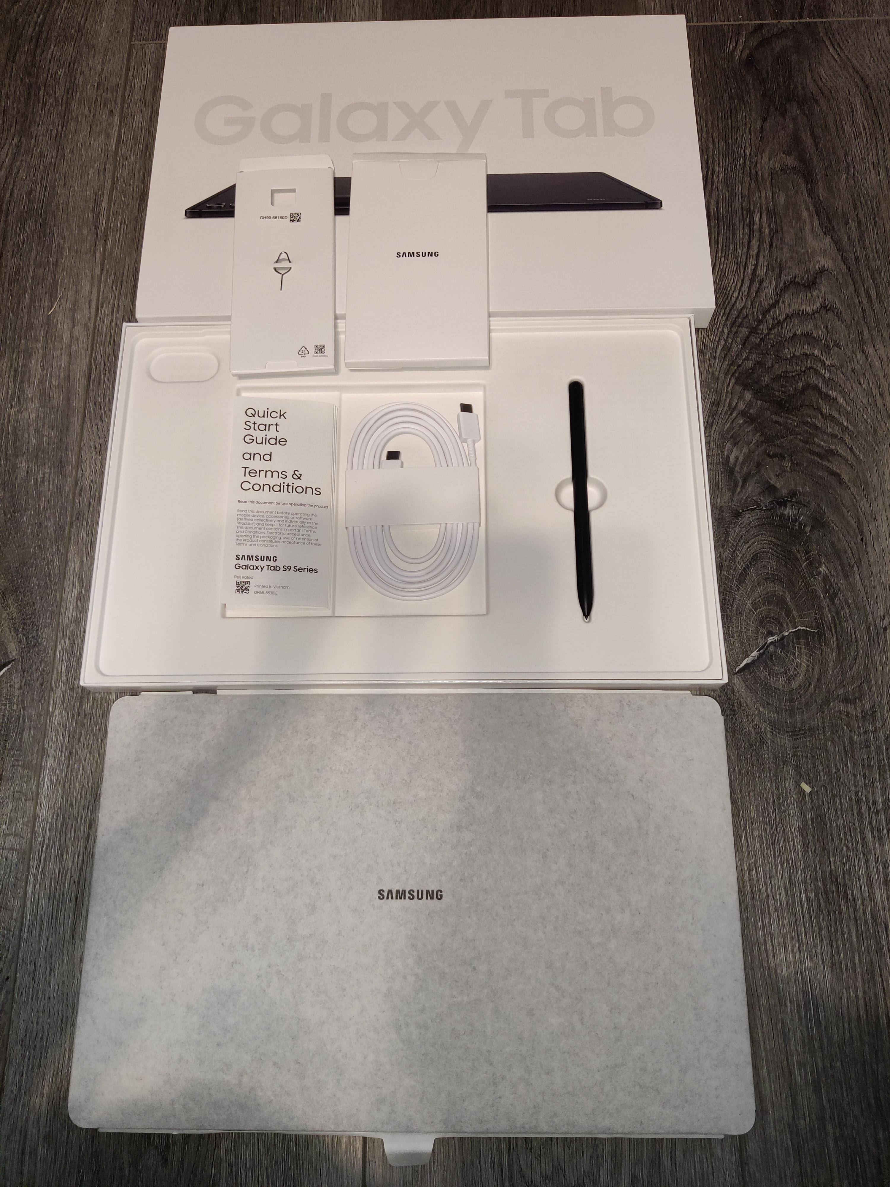 Packaging Contents laid out, click to load a larger version