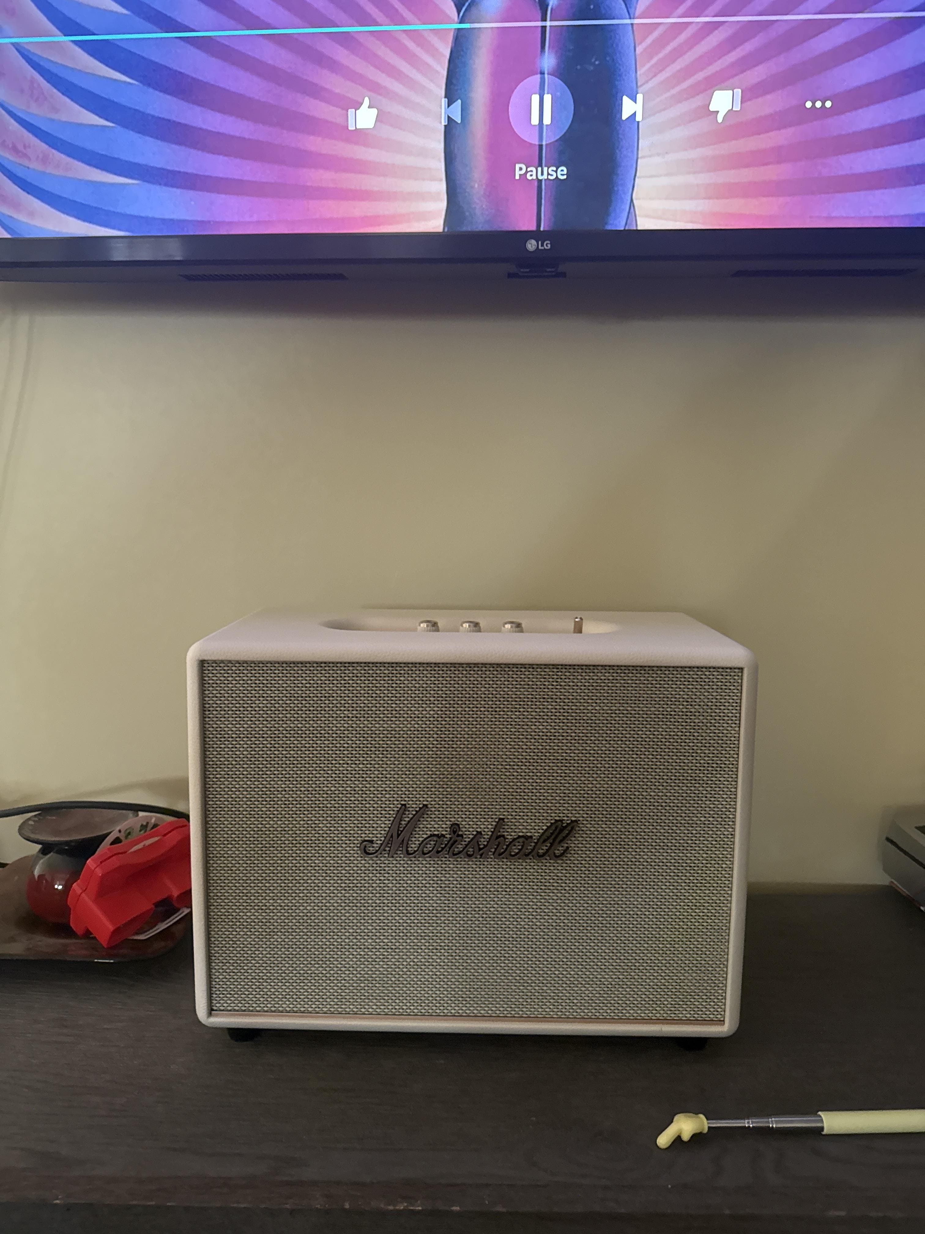 Marshall Woburn III Bluetooth Home Speaker with Bass / Treble