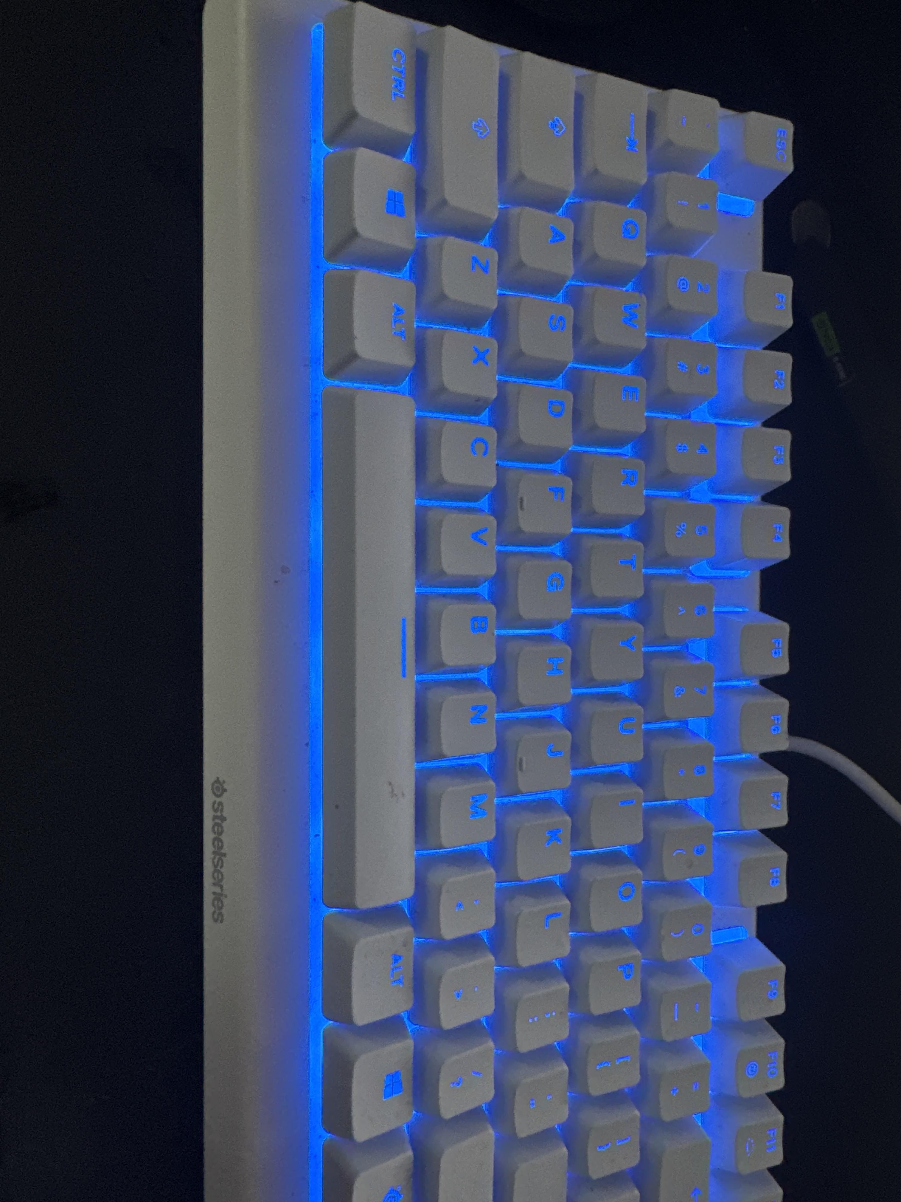 SteelSeries Apex 3 TKL Wired Membrane Whisper Quiet Switch Gaming