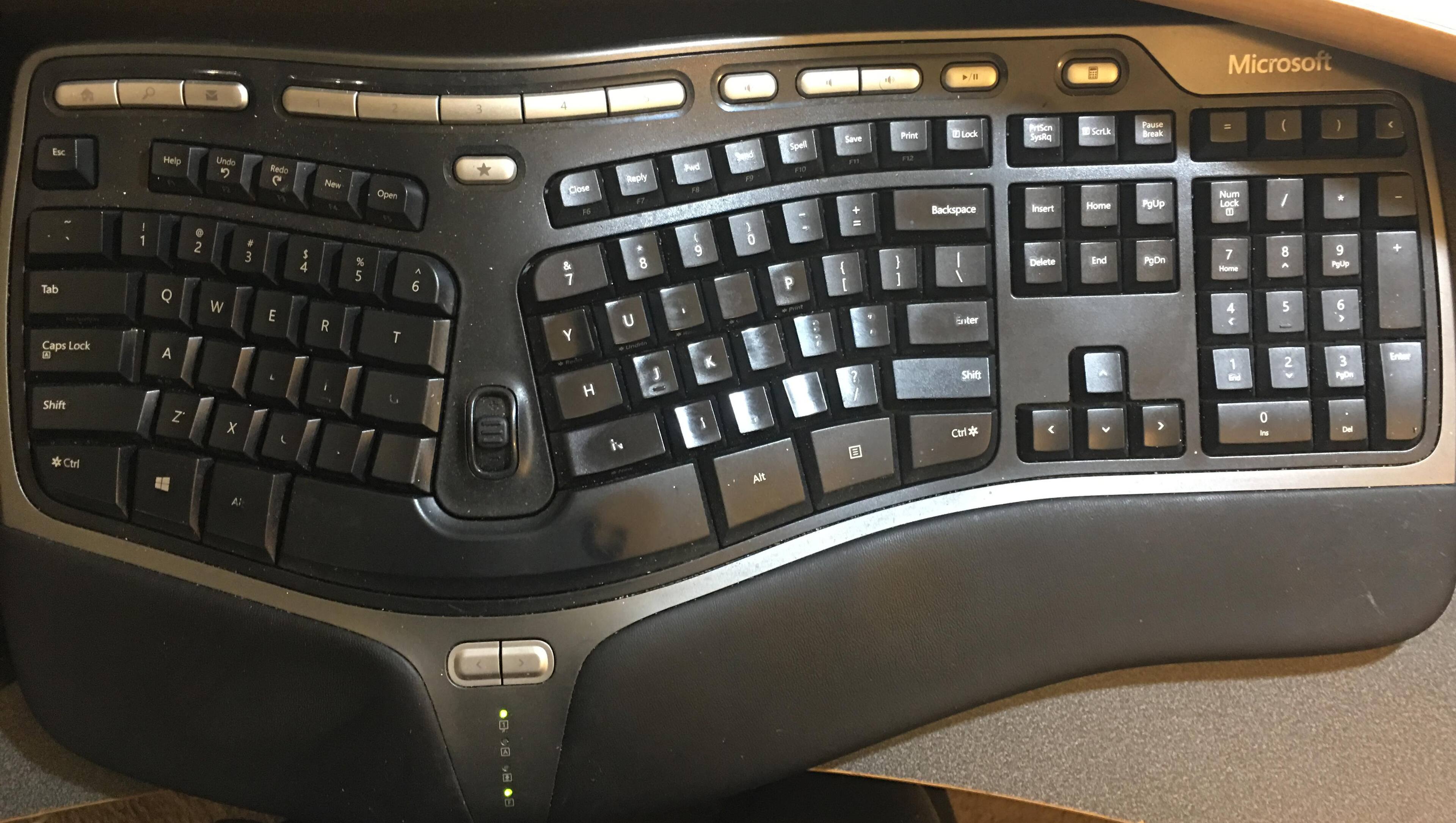 Microsoft Natural Ergonomic Keyboard 4000 B2M-00012 - Best Buy