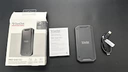 SanDisk Professional PRO G40 SSD 2TB External Thunderbolt 3 SanDisk Professional PRO G40 SSD 2TB External Thunderbolt 3