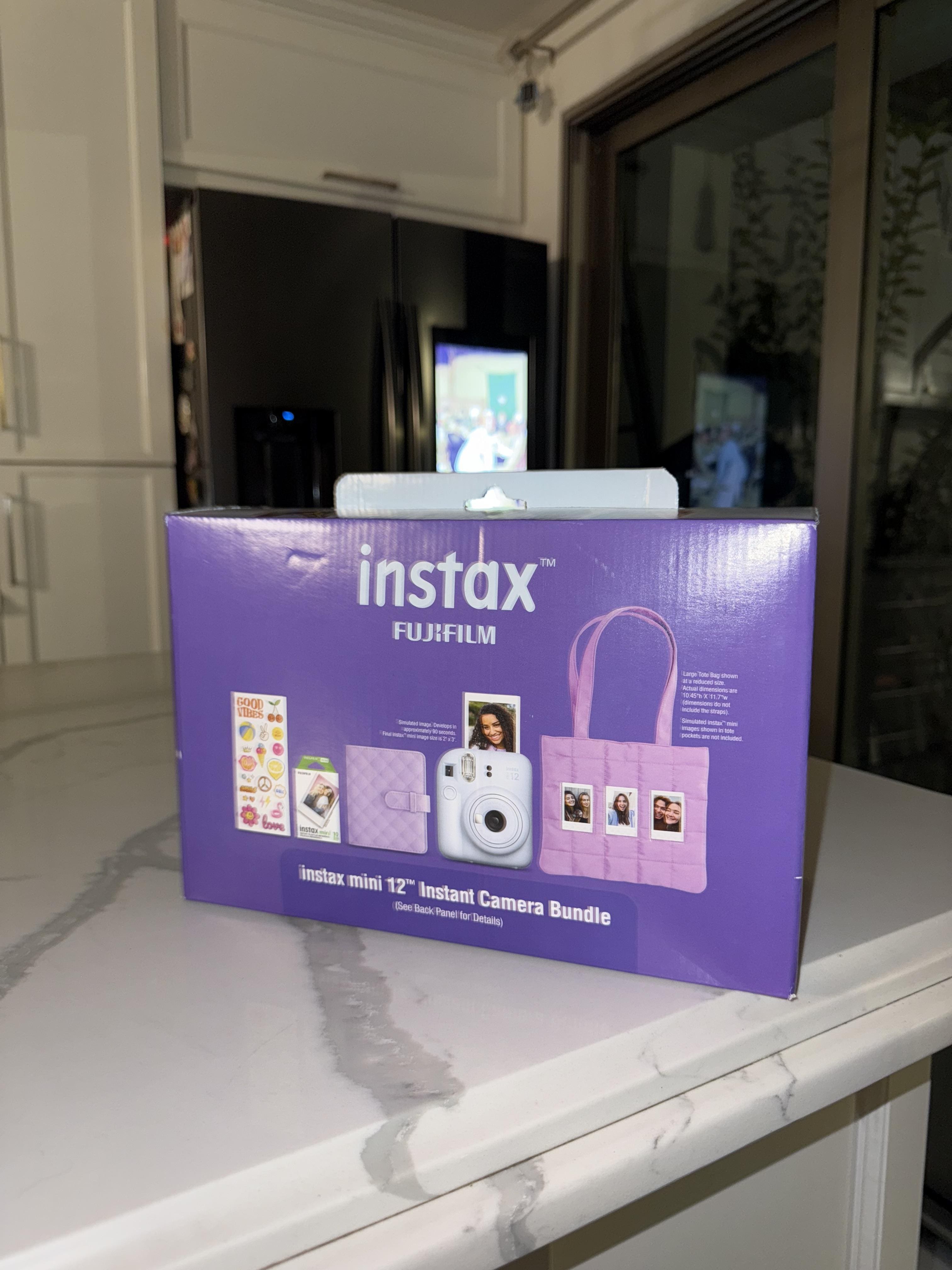 Fujifilm instax mini 12 Bundle 2025 Lilac Purple 600024598 - Best Buy