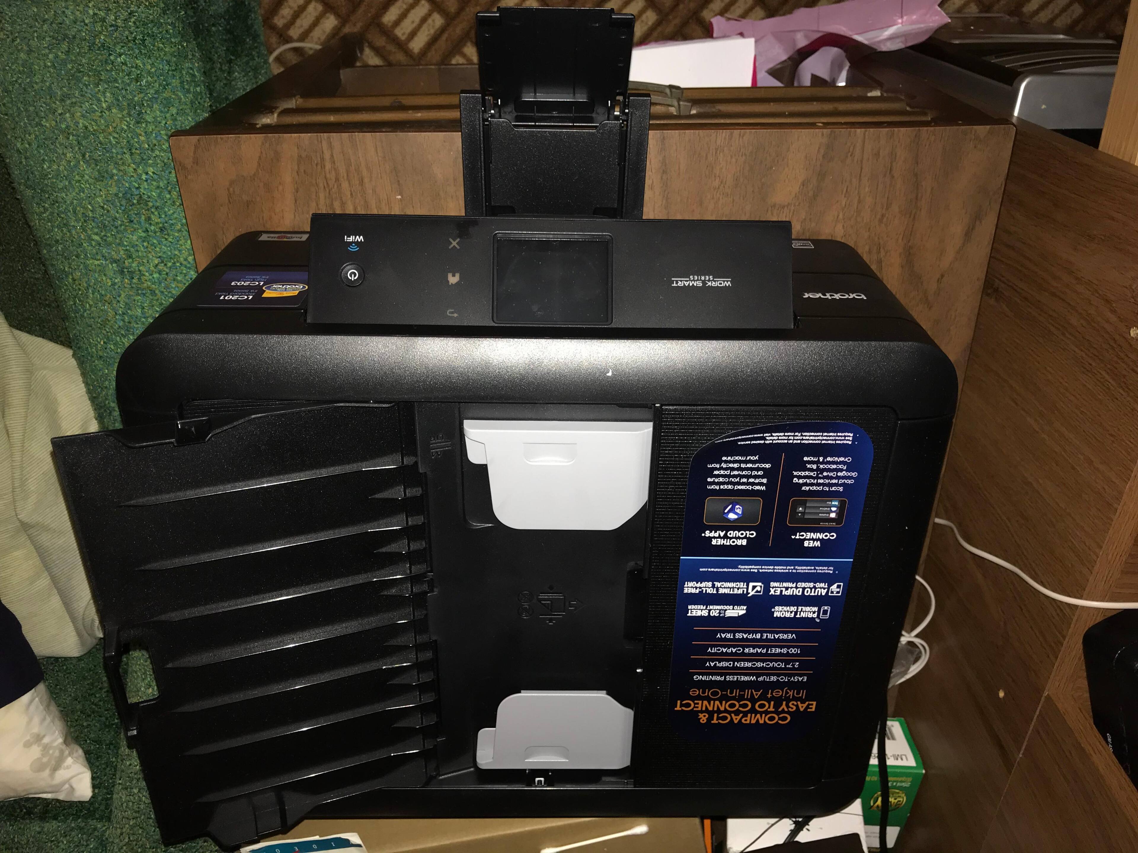 My new MFC-J680DW, click to load a larger version