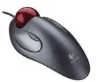 Logitech Trackball Mouse T-BC21, click to load a larger version