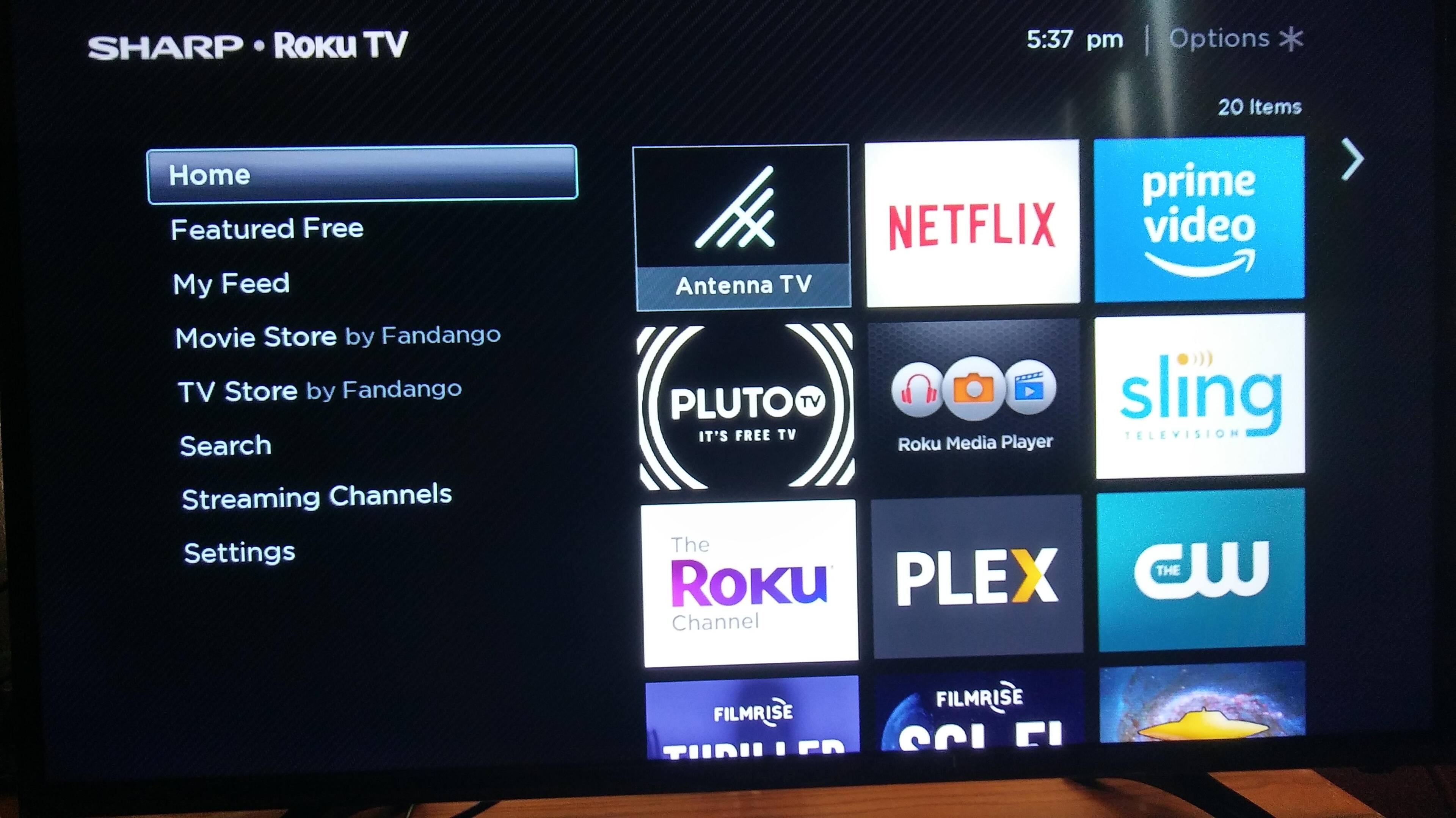 Plex installed, click to load a larger version