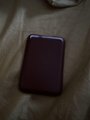 Apple iPhone Leather Wallet with MagSafe Umber MPPX3ZM/A - Best Buy