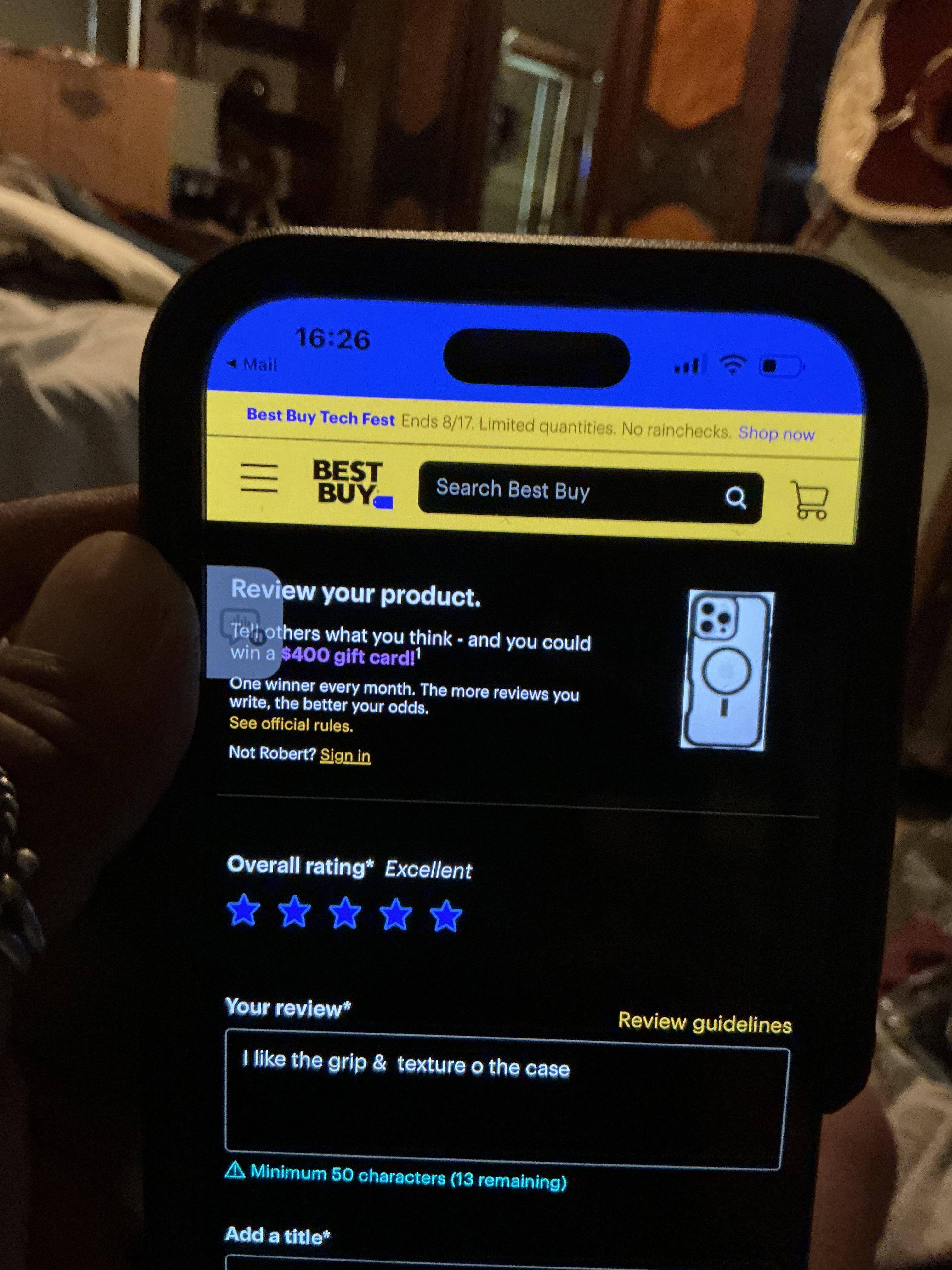 Customer provided image, click to load a larger version