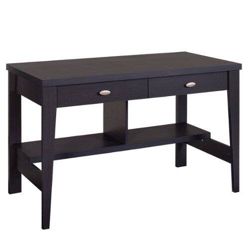CorLiving WFP-280-D Folio Two Drawer Desk – Dark Brown Uae Electronic uaeelectronic.com