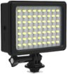 Digipower - Luz de video profesional resistente al agua con banco de energía incorporado - Negro