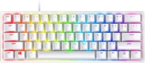 Razer - Huntsman Mini 60% Teclado para juegos con interruptor lineal óptico con cable y retroiluminación Chroma RGB - Mercury