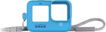 Funda y cordón para GoPro HERO9 Black y HERO10 Black - Azul