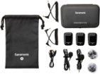 Saramonic - Blink 500 ProX B2 Sistema de micrófono inalámbrico con clip de 2,4 GHz para 2 personas con Lavaliers