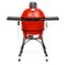 KAMADO JOE - CLASSIC JOE II Charcoal Grill with cart and locking wheels - Blaze Red-Alt_View_Thumbnail_11