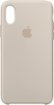 Apple - iPhone® XS Silicone Case - Stone-Alt_View_Thumbnail_1 