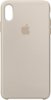 Apple - iPhone® XS Max Silicone Case - Stone-Alt_View_Thumbnail_1