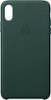 Apple - iPhone® XS Max Leather Case - Forest Green-Alt_View_Thumbnail_1