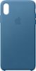 Apple - iPhone® XS Max Leather Case - Cape Cod Blue-Alt_View_Thumbnail_1