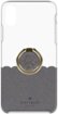 kate spade new york - HardShell Case + Ring for Apple® iPhone® XR - Scallop Black Multi/Clear-Alt_View_Thumbnail_1 