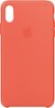 Apple - iPhone® XS Max Silicone Case - Nectarine-Alt_View_Thumbnail_1