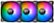 Thermaltake - Pure Plus 12 LED RGB Ventilador de radiador TT Premium Edition Kit de ventilador de refrigeración de caja de 120 mm con iluminación RGB (paquete de 3) - Negro