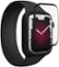 ZAGG - InvisibleShield GlassFusion+ Flexible Hybrid Screen Protector for Apple Watch Series 7 and 8 41mm - Clear-Alt_View_Thumbnail_11