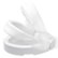 Carex - Hinged Toilet Seat Riser - Standard - White-Alt_View_Thumbnail_11 