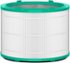 Dyson - Filtro de repuesto para purificador de aire original (HP01, HP02, DP01) Filtro HEPA de vidrio de 360° - Verde/Blanco