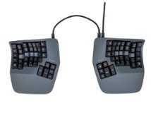 KINESIS Advantage360 Wireless Split Ergonomic Keyboard Gray KB360