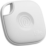 Tile by Life360 - Life360 Tile Mate Bluetooth Tracker, Keys Finder and Item Locator. iOS and Android Compatible. 1-Pack - White