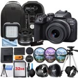 Bundle Canon EOS R10 Mirrorless Camera with 18 45mm Lens + 32GB