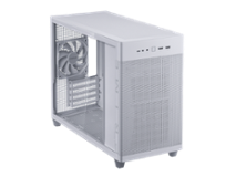 ASUS Prime AP201 White MicroATX Tempered Glass, 338mm GPU, 360mm