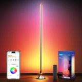 Neewer NF01 Smart RGBICW Floor Lamp, 1500lm, 16M Colors, App/AI