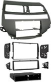 Metra - Dash Kit for Select 2008-2012 Honda Accord/Accord Crosstour non-NAV with auto climate controls - Black